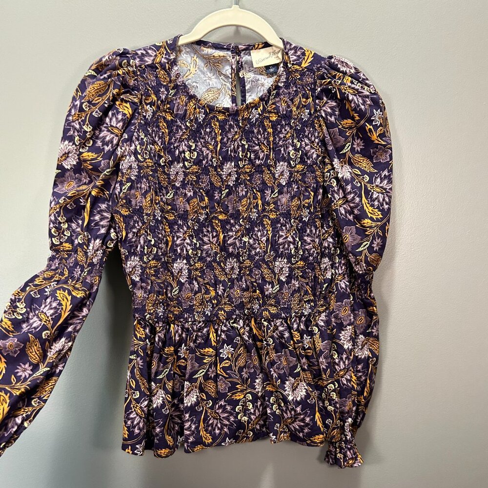 Universal Thread Autumnal Purple Blouse